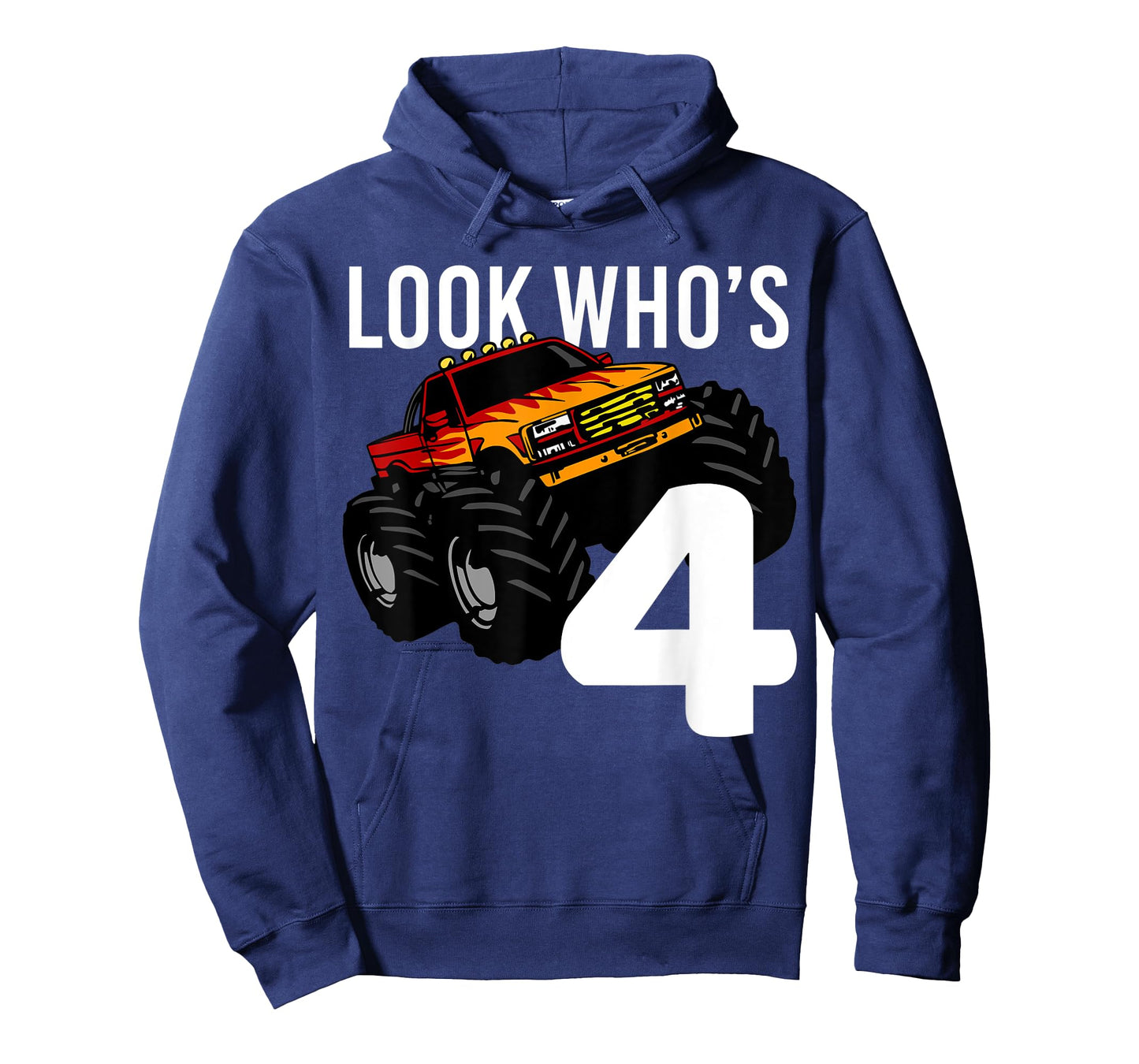 Monster Truck 4th Birthday for Boys | 4 year old Gift T-Shirt