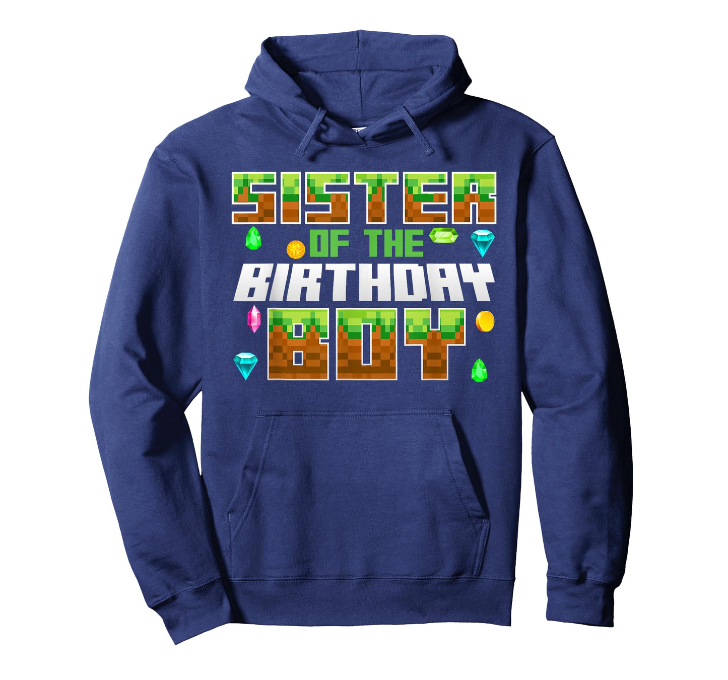 Sister Of The Birthday Boy Video Gamer Pixel Number T-Shirt