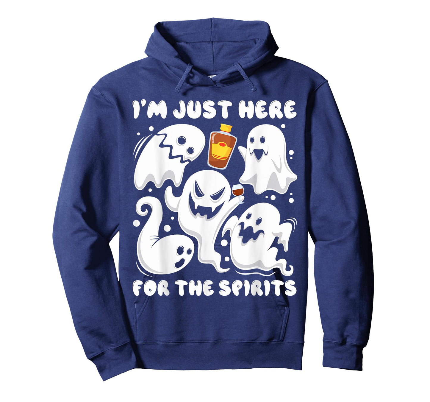 Funny I'm Just here For The Spirits Ghosts Halloween T-Shirt
