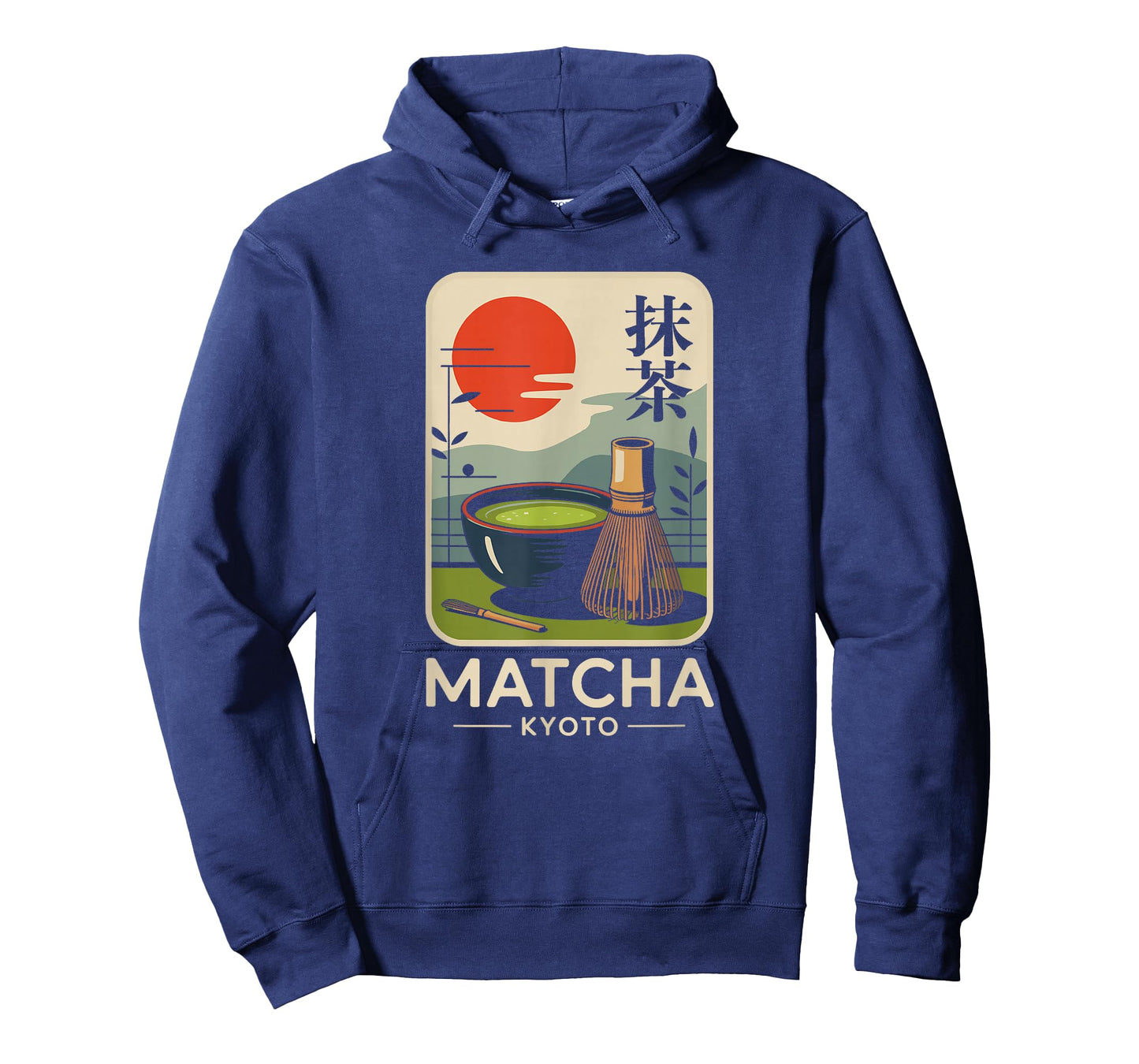 Matcha Japan Kyoto Tea Retro Japanese Kanji Souvenir T-Shirt