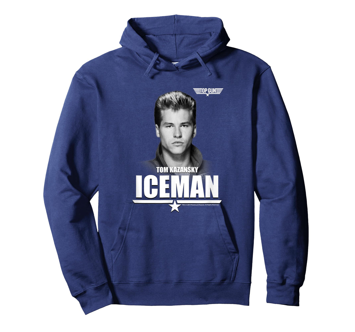 Top Gun Tom Kazansky The Iceman Portrait T-Shirt