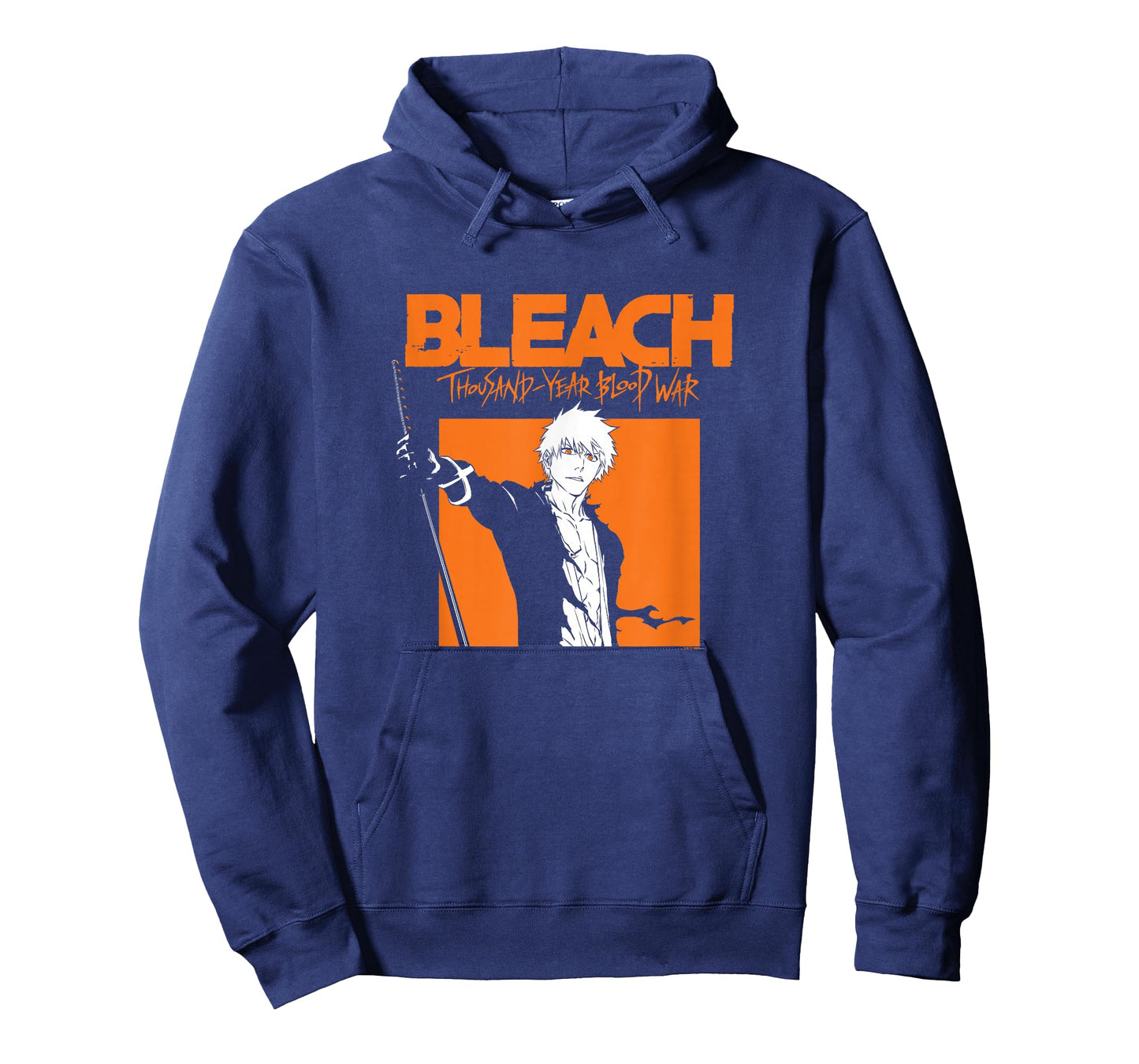 Bleach: Thousand Year Blood War Ichigo with Orange Logo T-Shirt