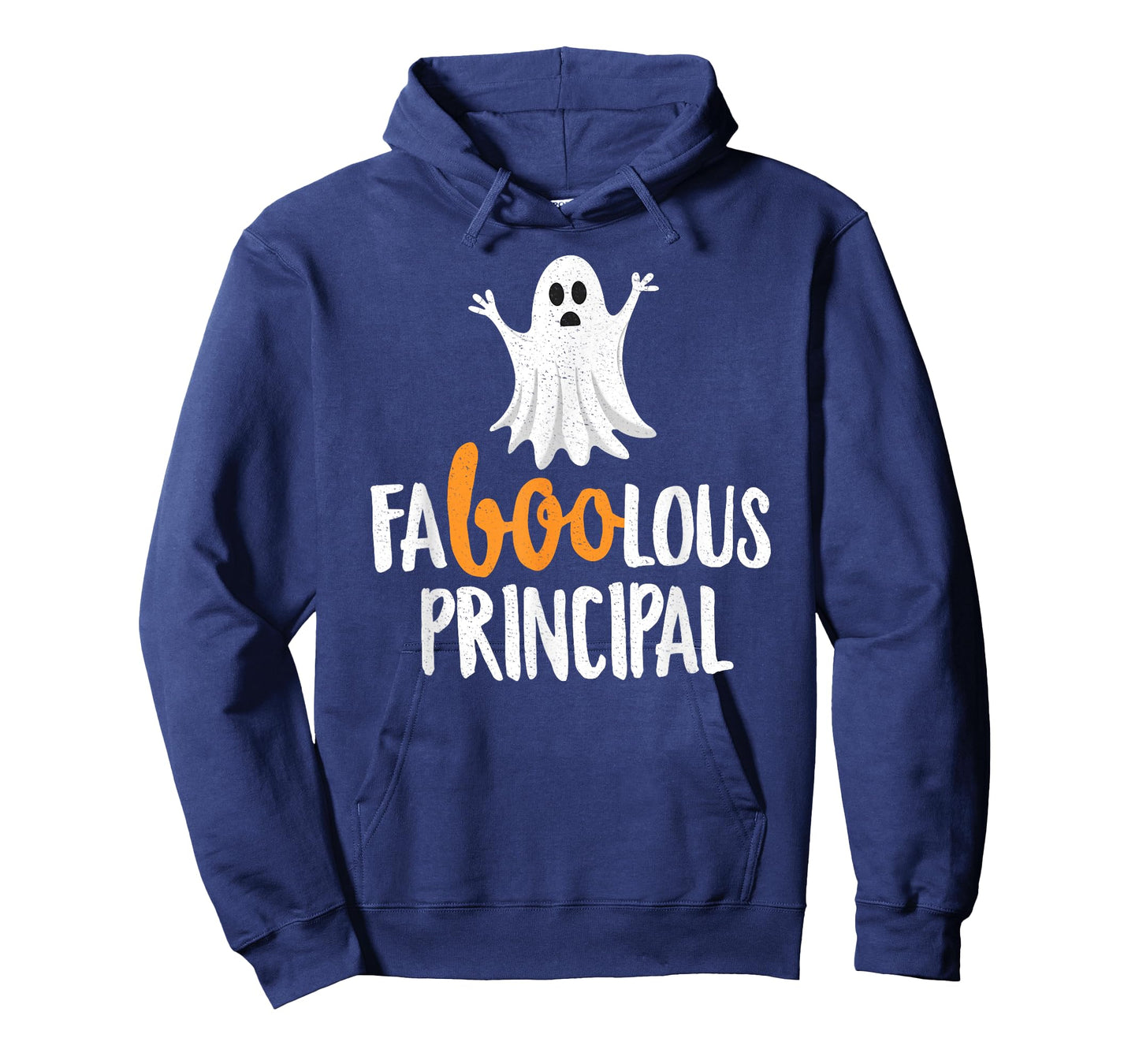 Faboolous (Fabulous) Principal Halloween T-Shirt Ghost