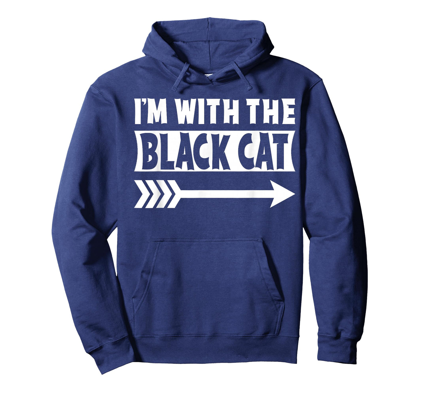 I'm With The Black Cat Halloween Costume Black Cat Halloween T-Shirt