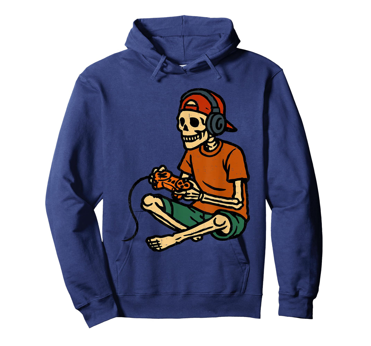 Halloween Skeleton Gamer Video Game Gaming Lovers Spooky T-Shirt