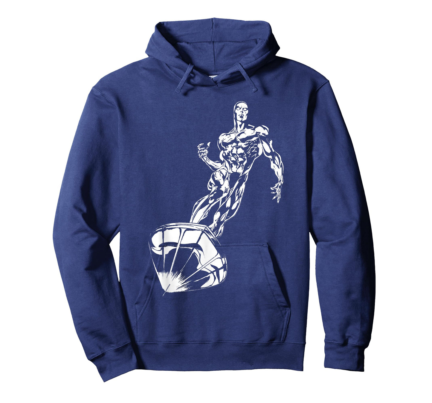 Marvel Comics Retro Classic Silver Surfer Full Body Portrait T-Shirt