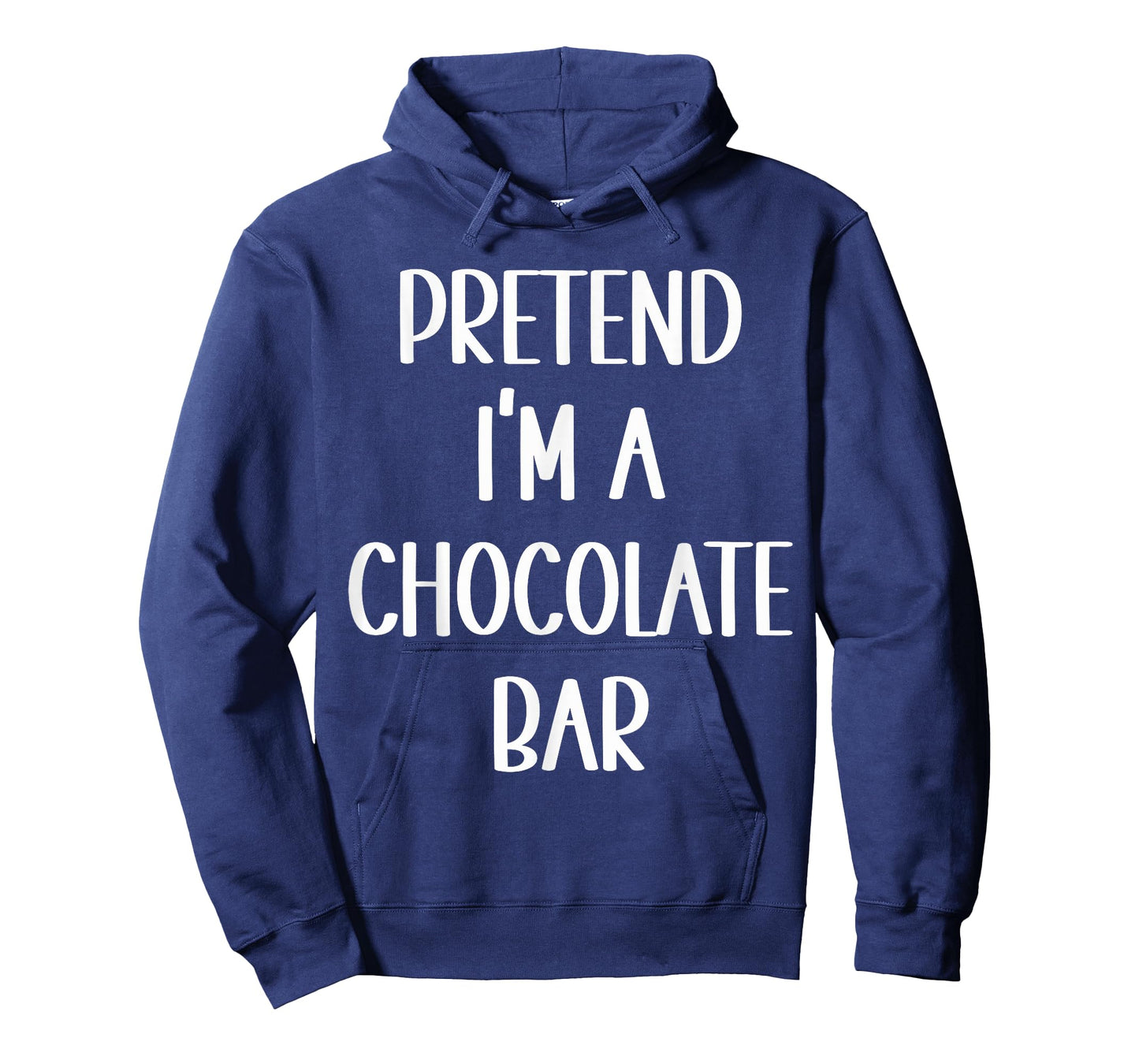 Pretend I'm A Chocolate Bar Costume Halloween Lazy Easy T-Shirt