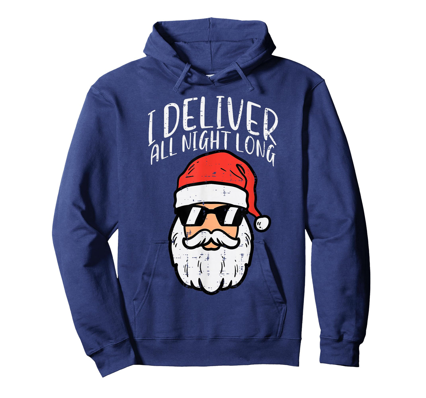 Santa I Deliver All Night Funny Christmas Xmas Adult Naughty T-Shirt