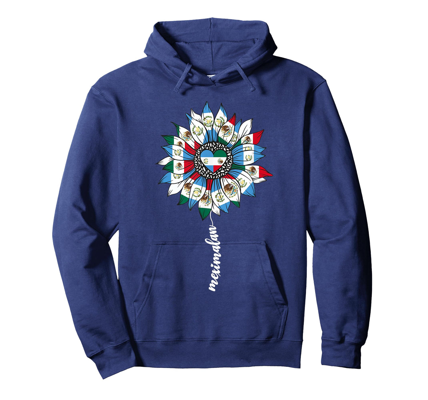 Half Mexican And Guatemalan Mexico Guatemala Flag Girl Women T-Shirt