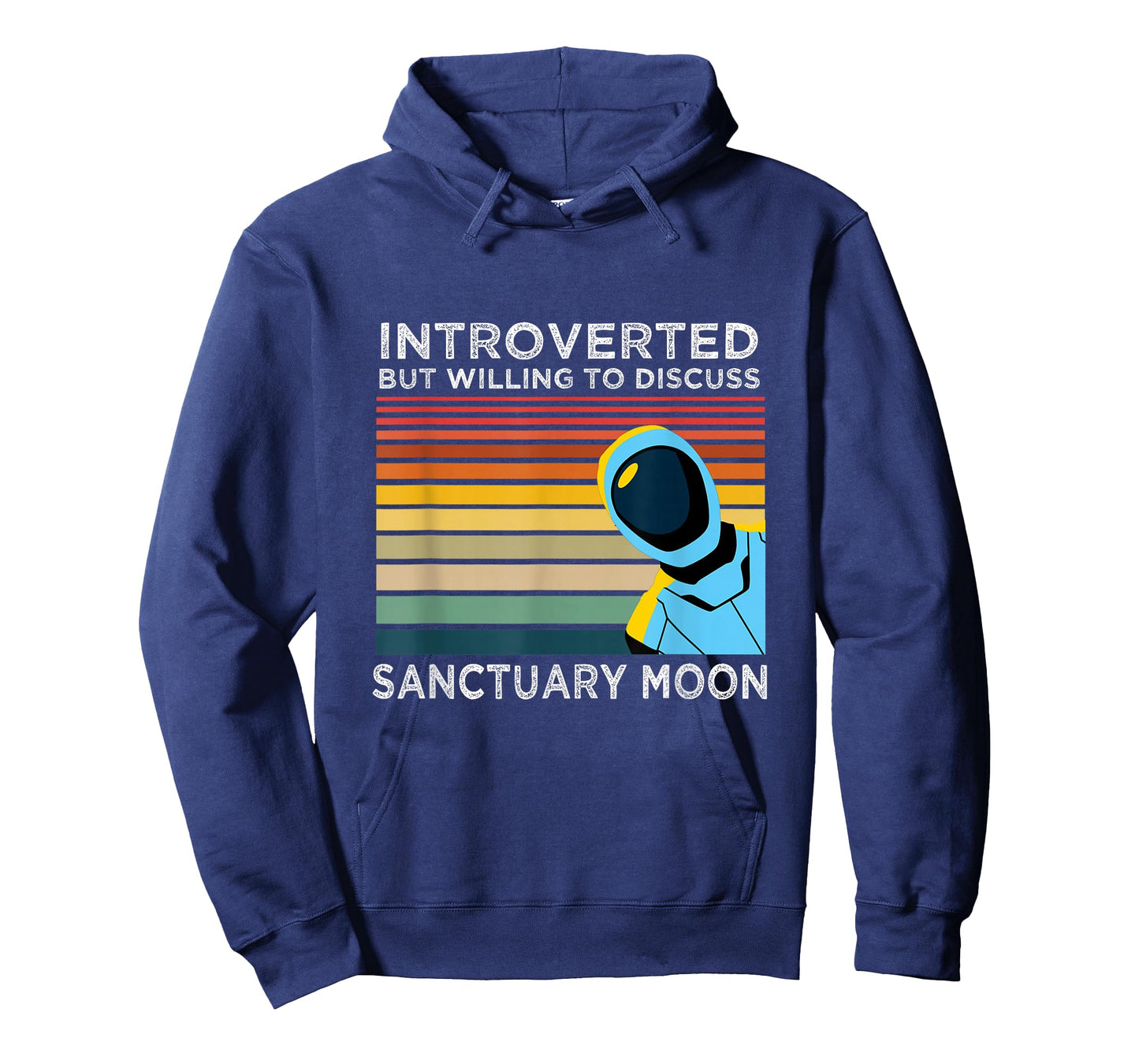 Introverted But Willing to Discuss Sanctuary Moon T-Shirt