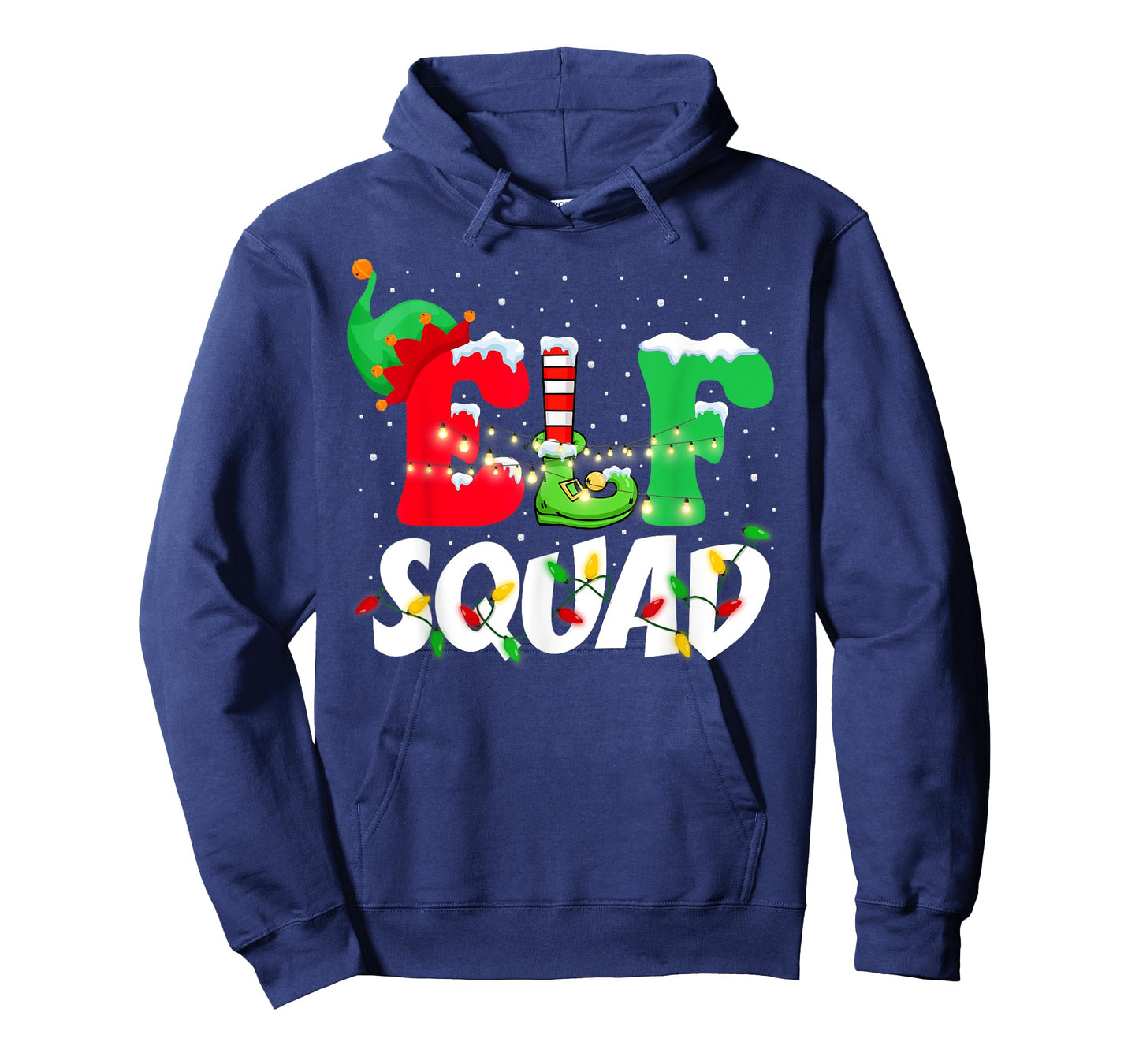 Elf Family Christmas Matching Pajamas XMas Shirt, Elf Squad T-Shirt