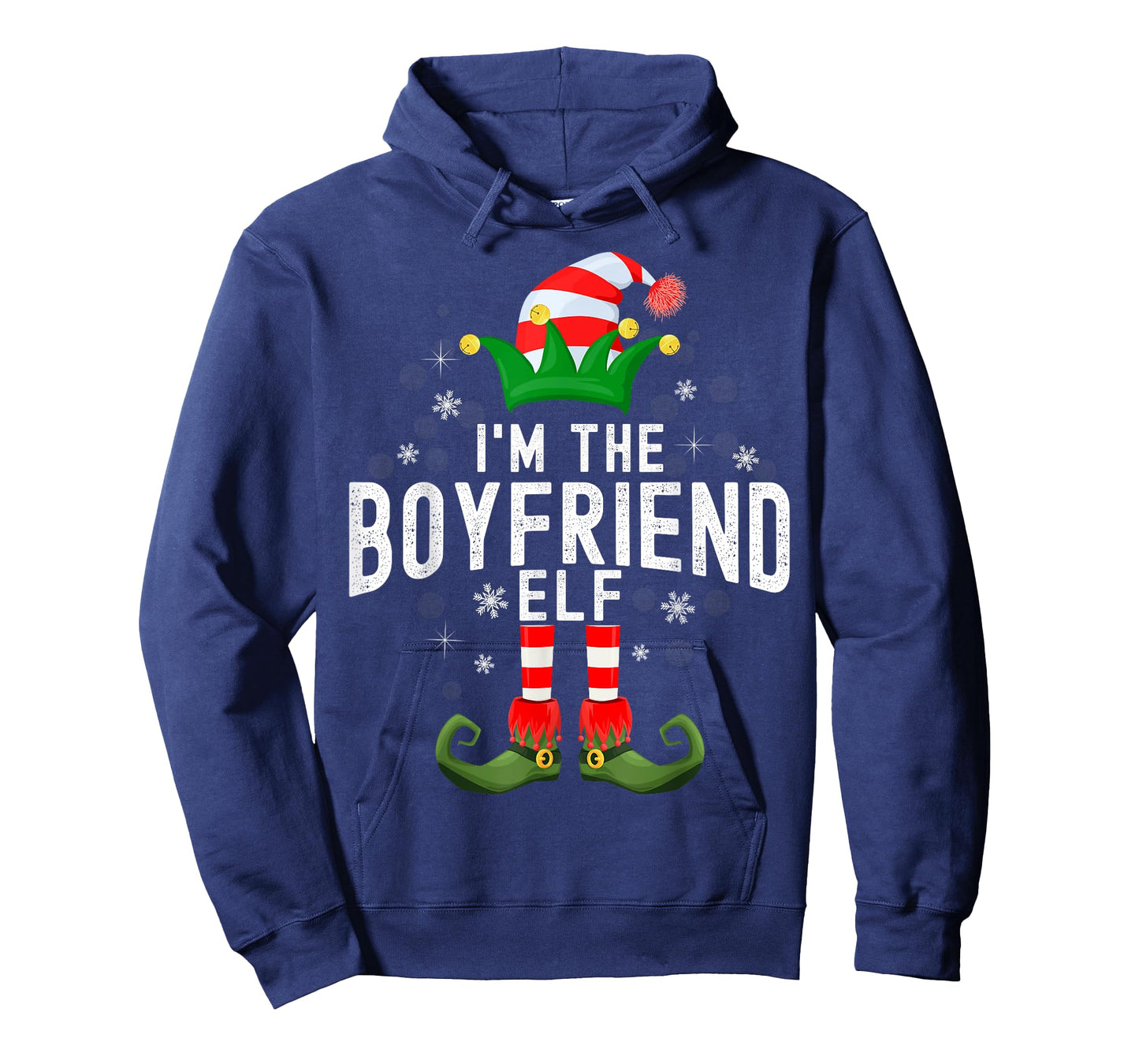 I'm The Boyfriend Elf Christmas Family PJS Costume T-Shirt