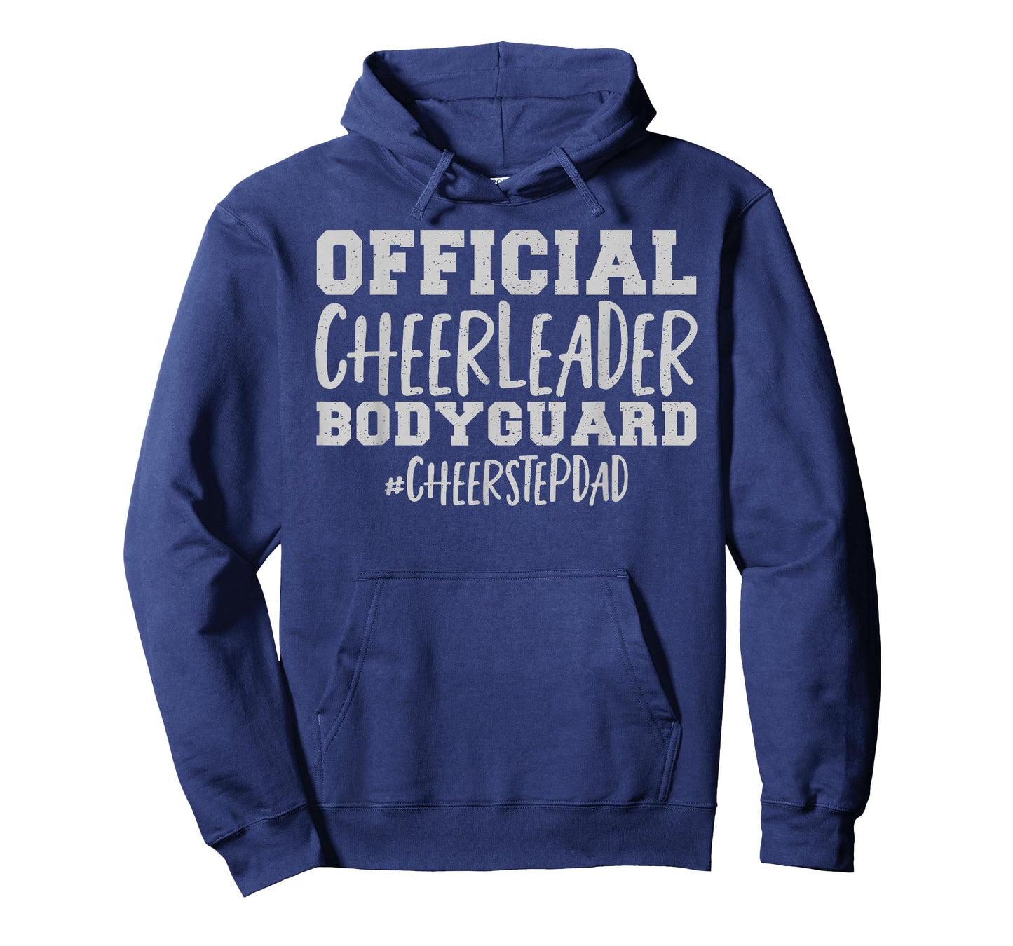 Stepdad Official Cheerleader Bodyguard Cheer Step Dad T-Shirt