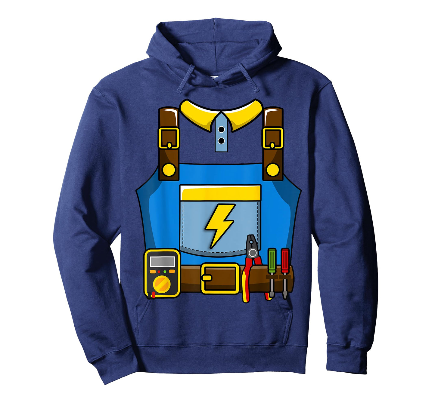 Adult Kid Halloween Lineman Electrician Costume T-Shirt