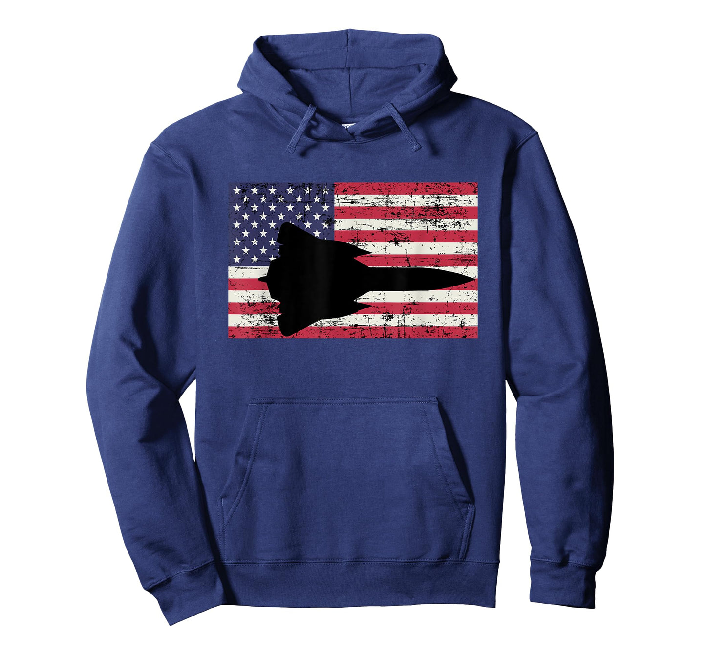 Patriotic SR-71 Blackbird jet American flag Women Men T-Shirt
