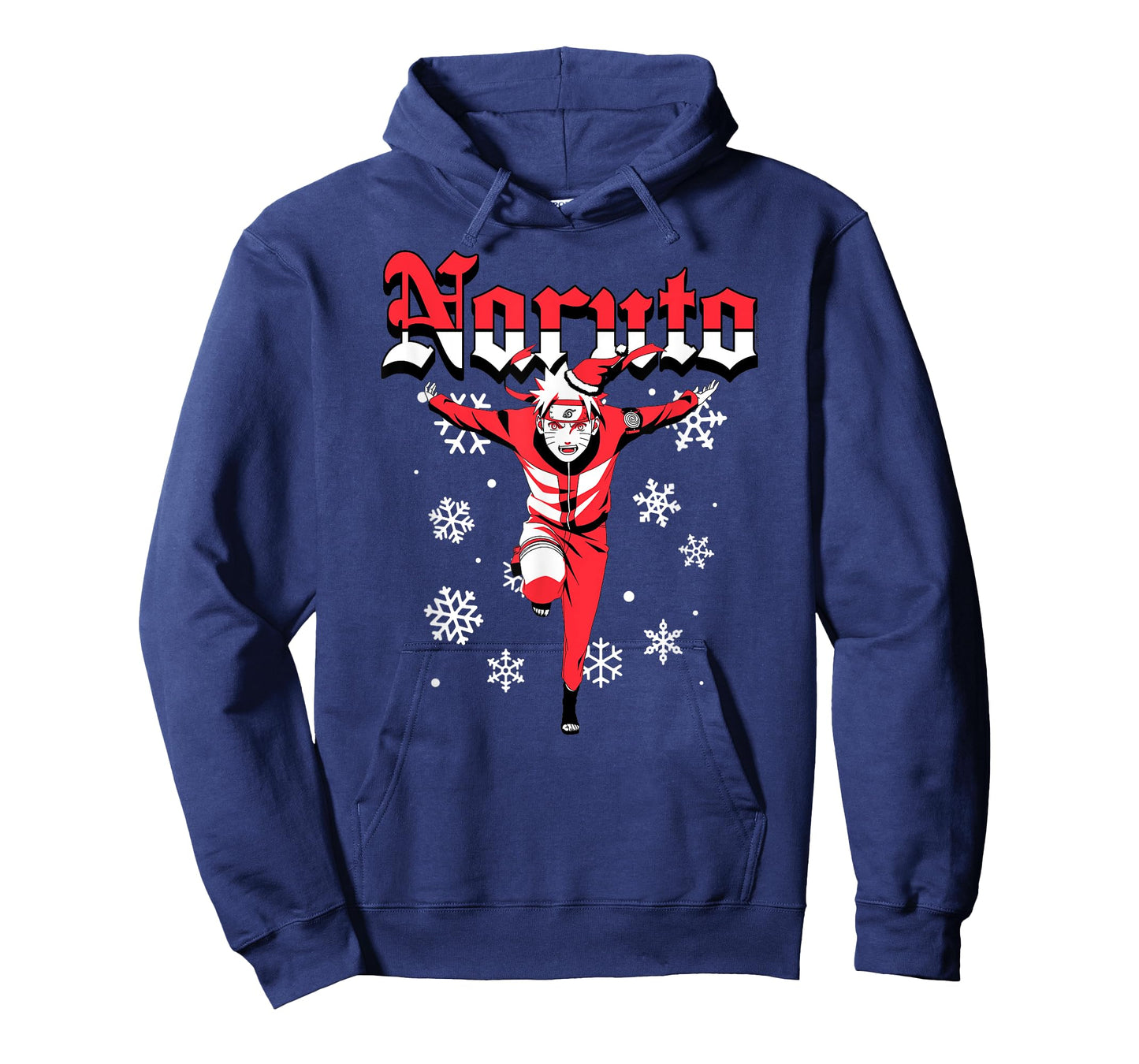 Naruto Shippuden Naruto Christmas Ninja Snowflakes Anime T-Shirt