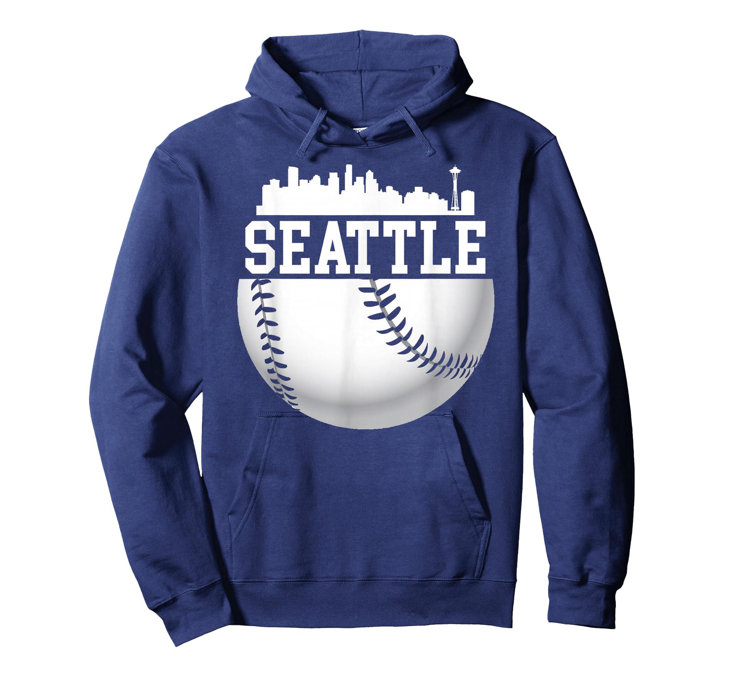 Vintage Downtown Seattle Shirt Baseball Retro Washington T-Shirt
