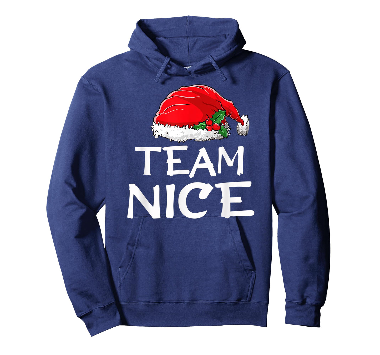 Team Nice Funny Christmas Pajamas Santa Claus Men Women Top T-Shirt