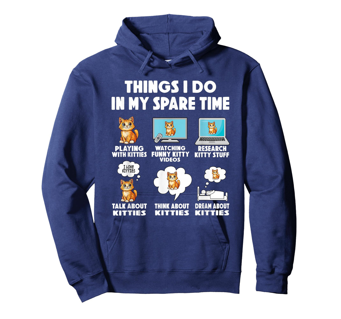 cat things do in spare time cats kitten animal daughter T-Shirt