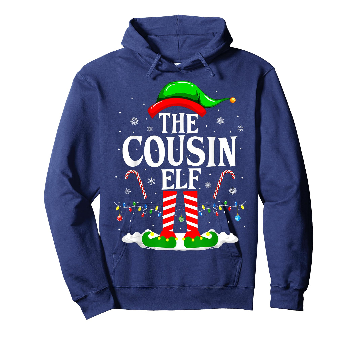 The Cousin Elf Funny Xmas Elf Matching Family Christmas T-Shirt