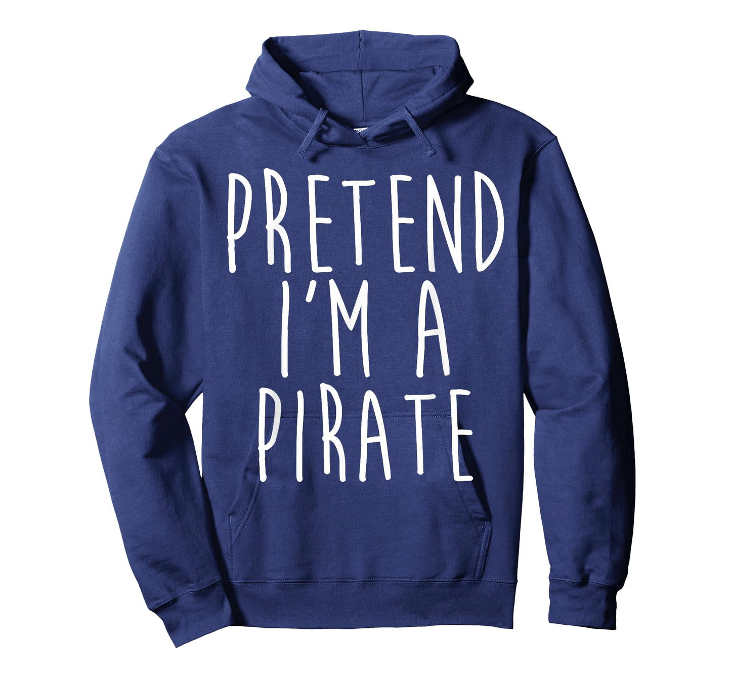 Pretend I'm A Pirate Family Lazy Costume Halloween Party T-Shirt