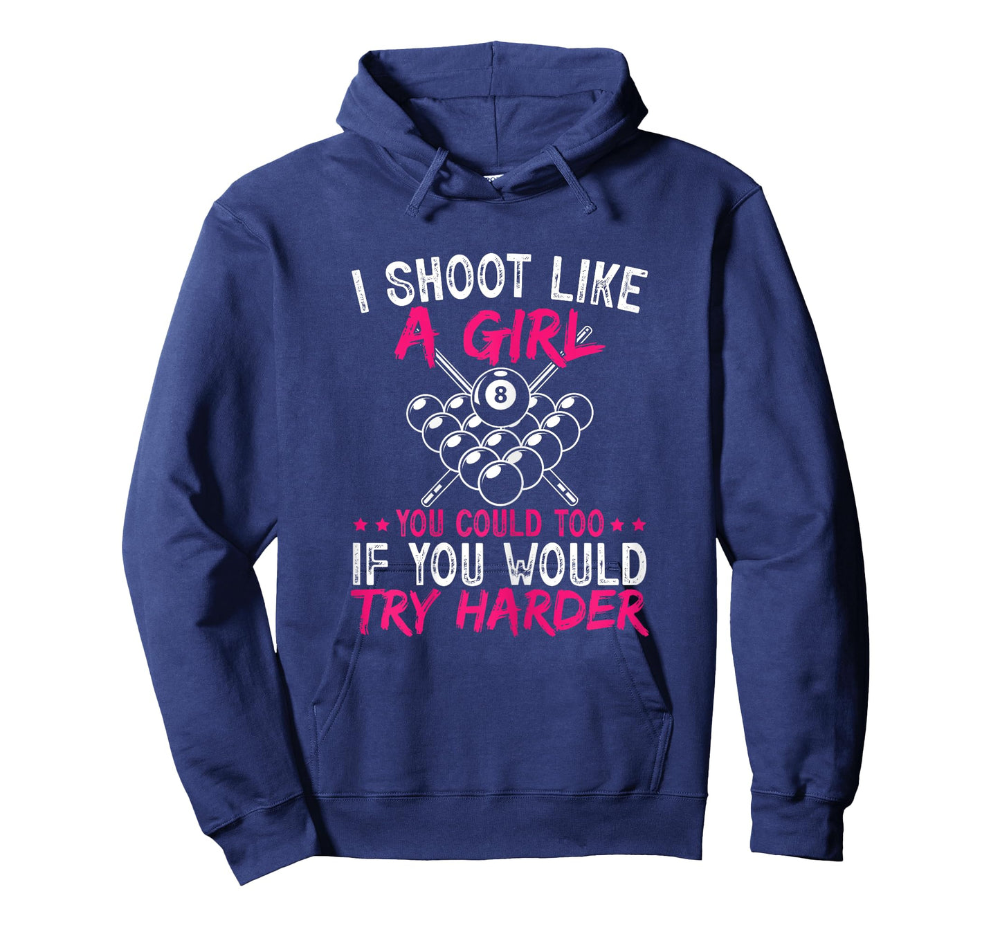 Pool Player I Shoot Like A Girl You Could Too Billiard T-Shirt