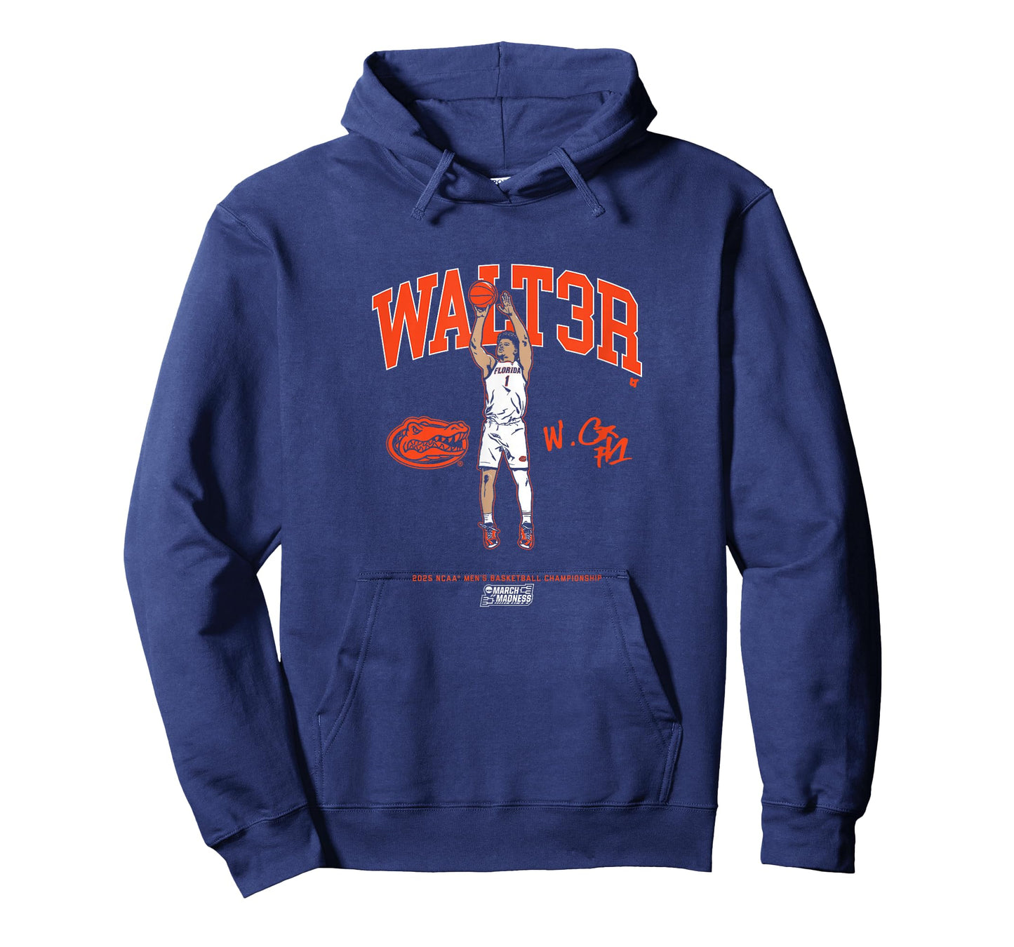 Walter Clayton Jr. - WALT3R - Florida Basketball - NCAA T-Shirt