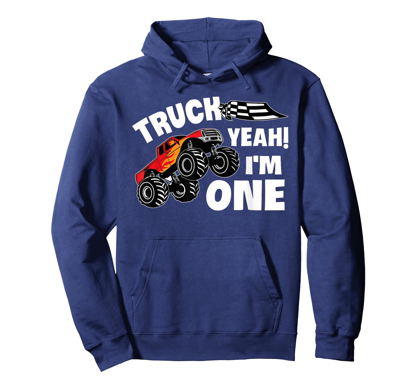Truck Yeah I'm One Year Old 1st Birthday Monster Truck T-Shirt