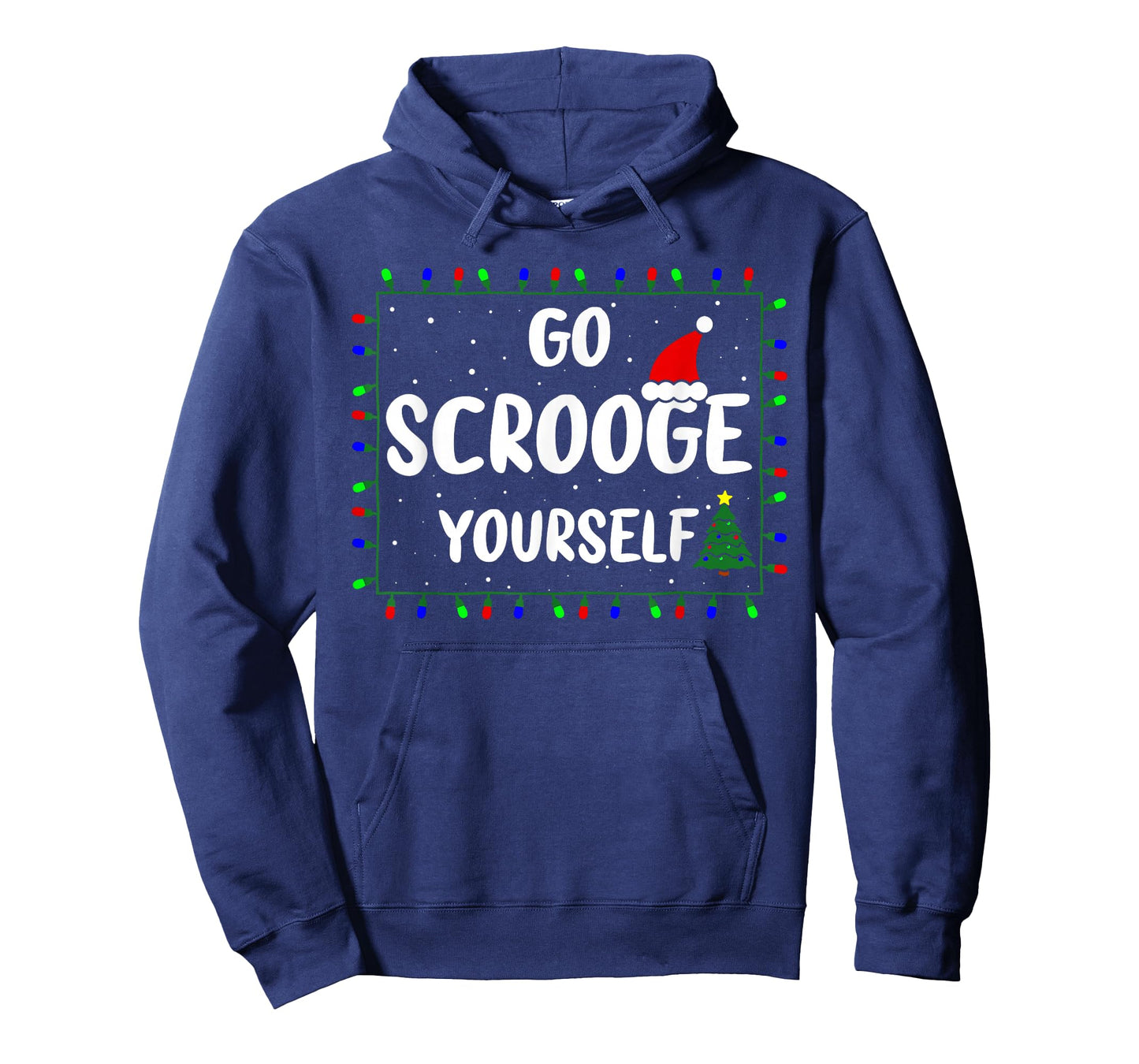 Go Scrooge Yourself Funny Naughty Holiday Xmas Christmas T-Shirt