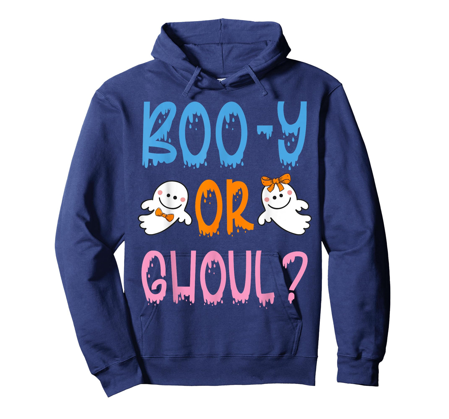 Boo-y or Ghoul? - Halloween Gender Reveal Design T-Shirt