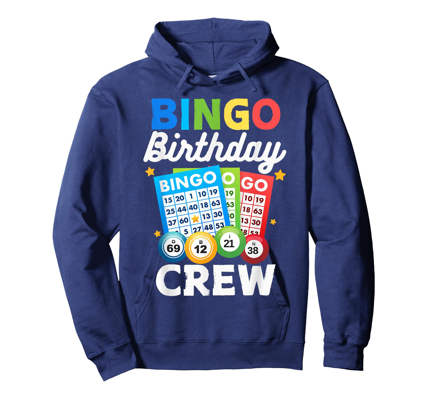 Bingo Birthday Crew Funny For Women Men Bingo Player T-Shirt