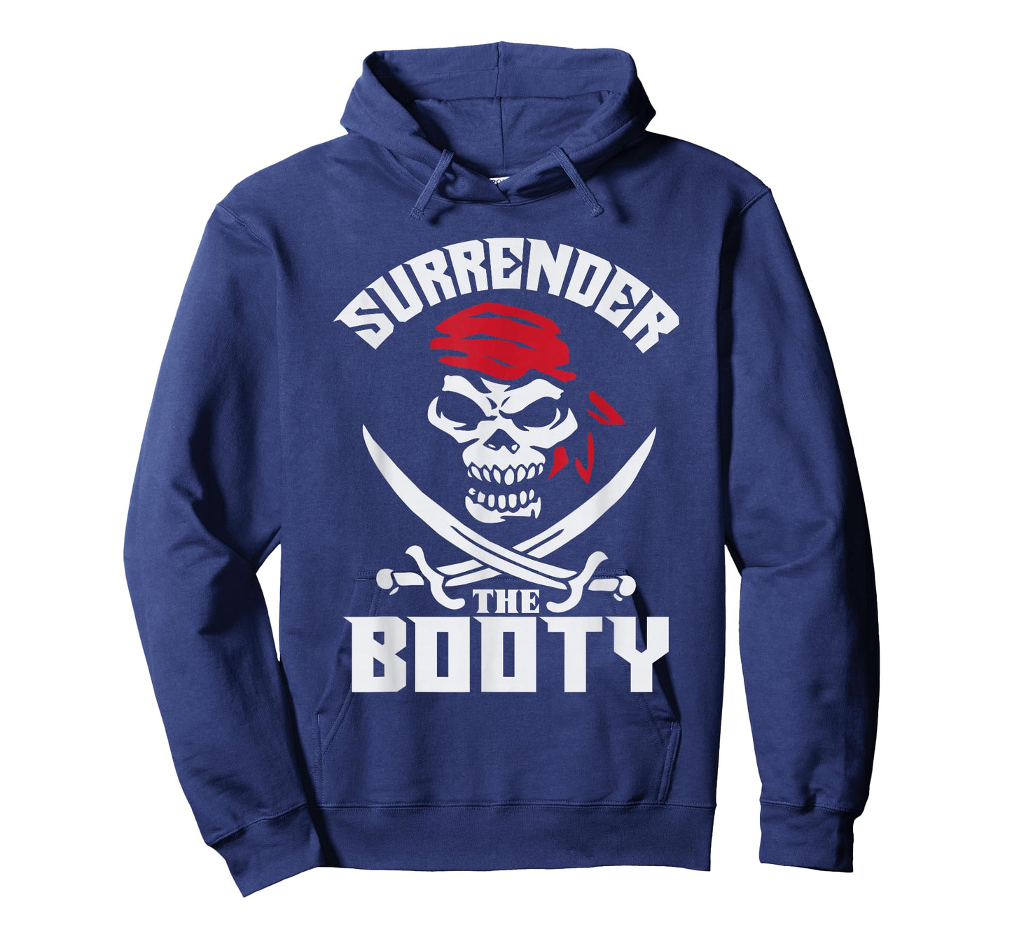 Surrender The Booty Funny Pirate T-Shirt Humor Tee T-Shirt