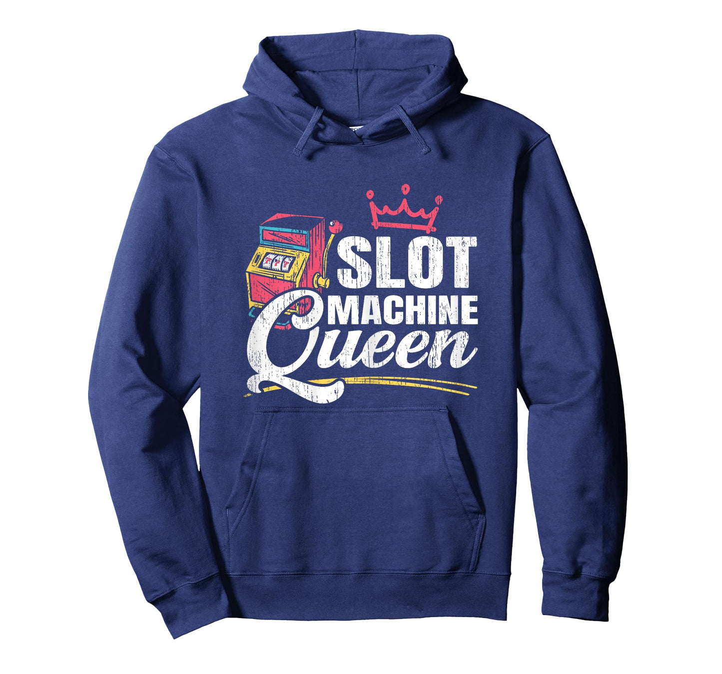 Slot Machine Queen Casino Gambling Roulette Games Gambler T-Shirt
