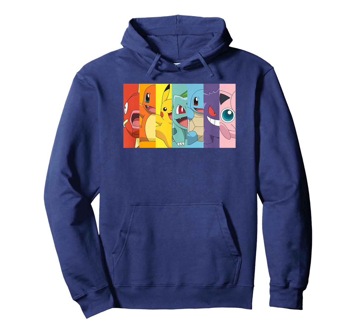 Pokémon Group Shot Poke Portrait Rainbow T-Shirt