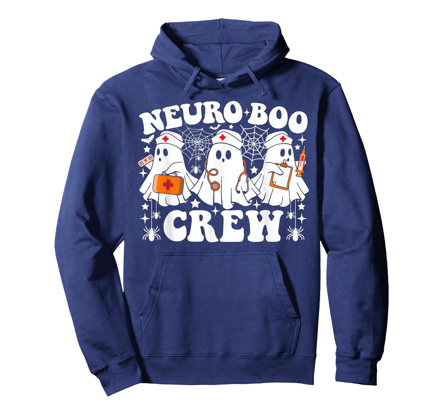 Neuro Boo Crew Nurse Funny Ghost Halloween T-Shirt