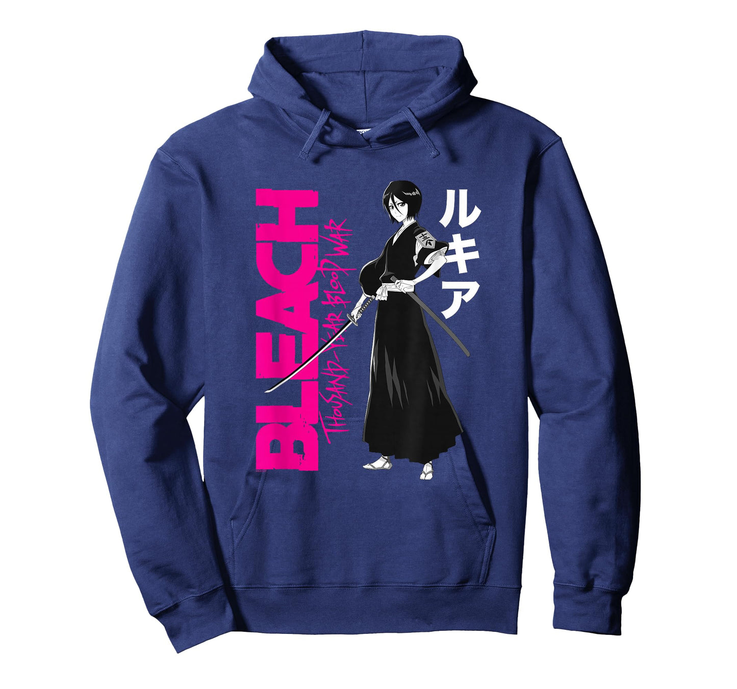 Bleach: Thousand Year Blood War Rukia with Large Logo Anime T-Shirt