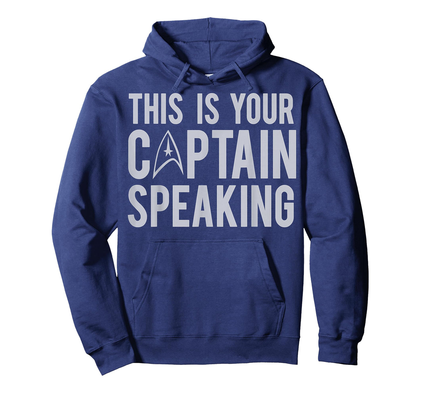 Star Trek This Is Your Captain Speaking Text Poster T-Shirt
