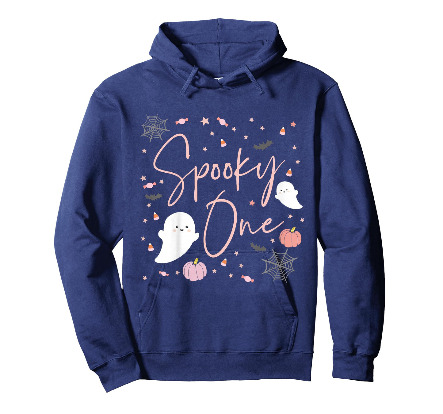 Kids Spooky One Baby Girl 1st First Birthday Pink Halloween T-Shirt