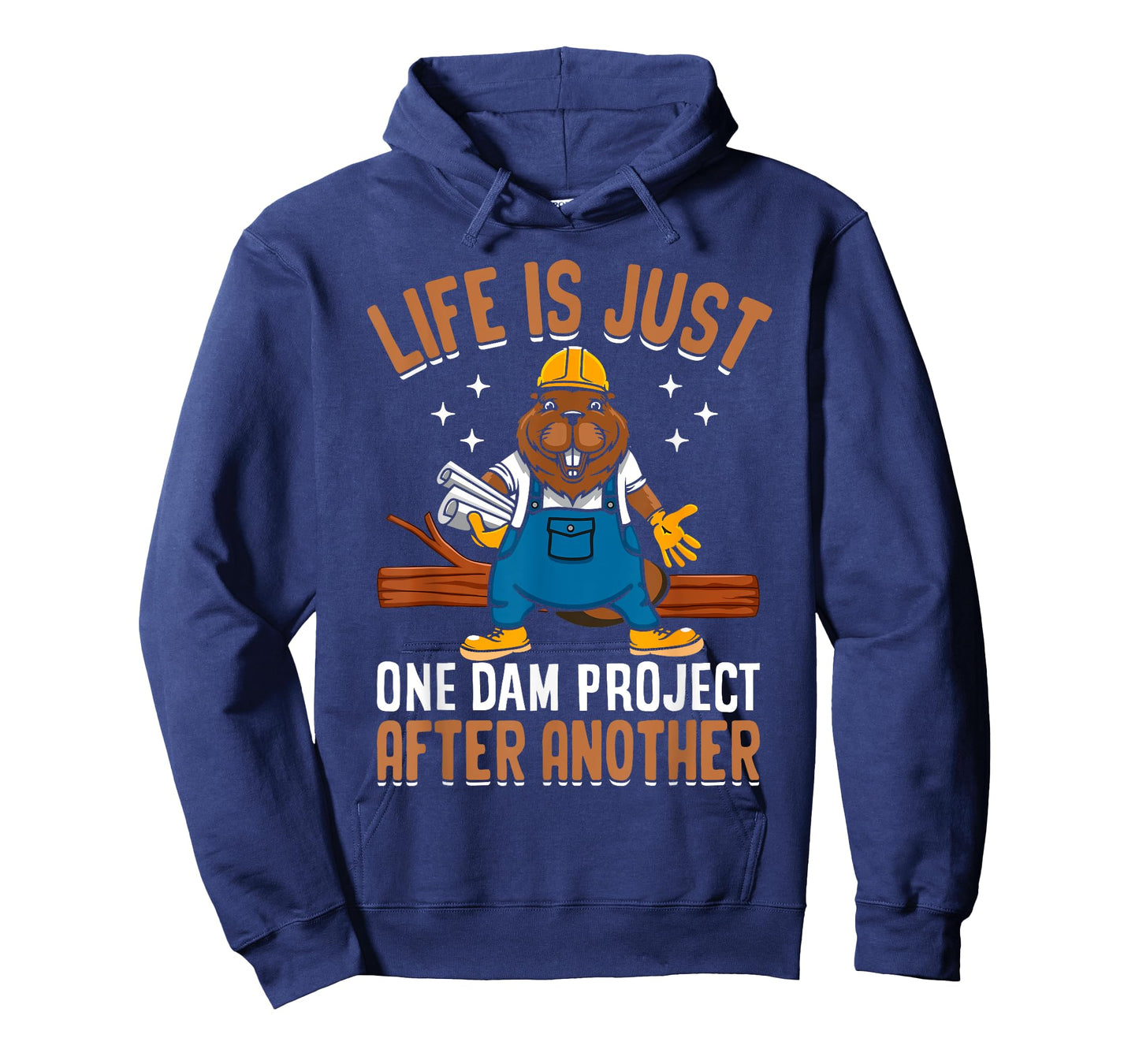 Life Is Just One Dam Project After Another Funny Beaver T-Shirt