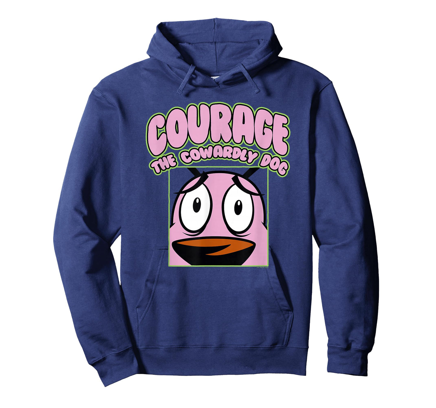Courage the Cowardly Dog Close Up Courage Cartoon T-Shirt