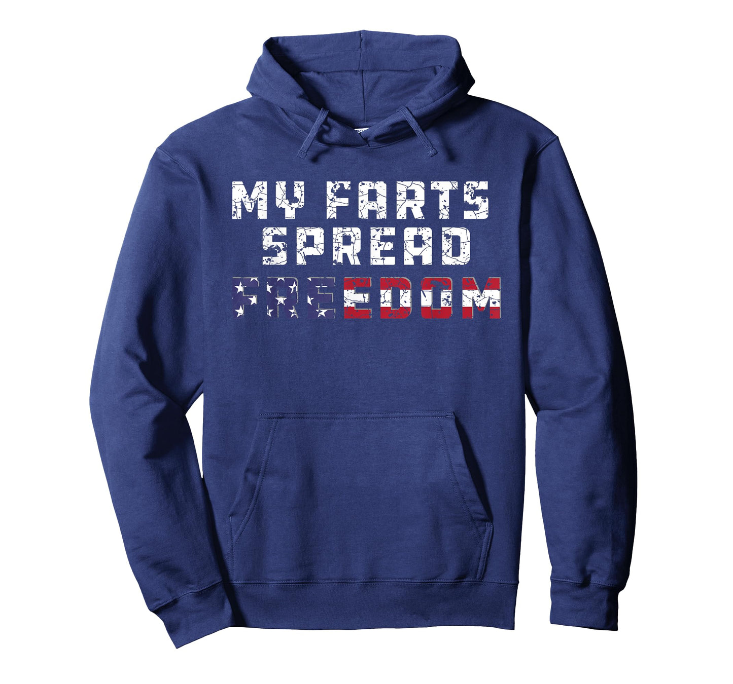 My Farts Spread Freedom Redneck Country Joke USA Flag Humor T-Shirt