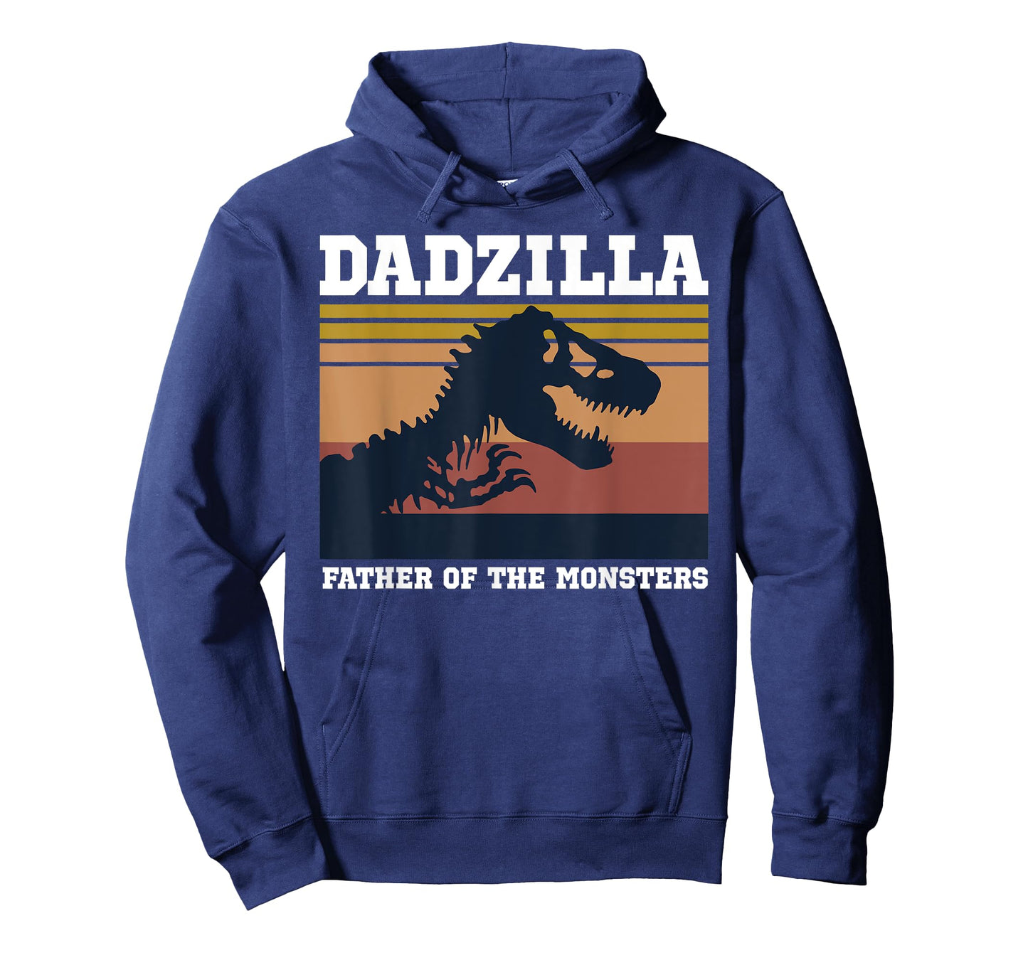 Dadzilla Father Of The Monsters Retro Vintage T-Shirt