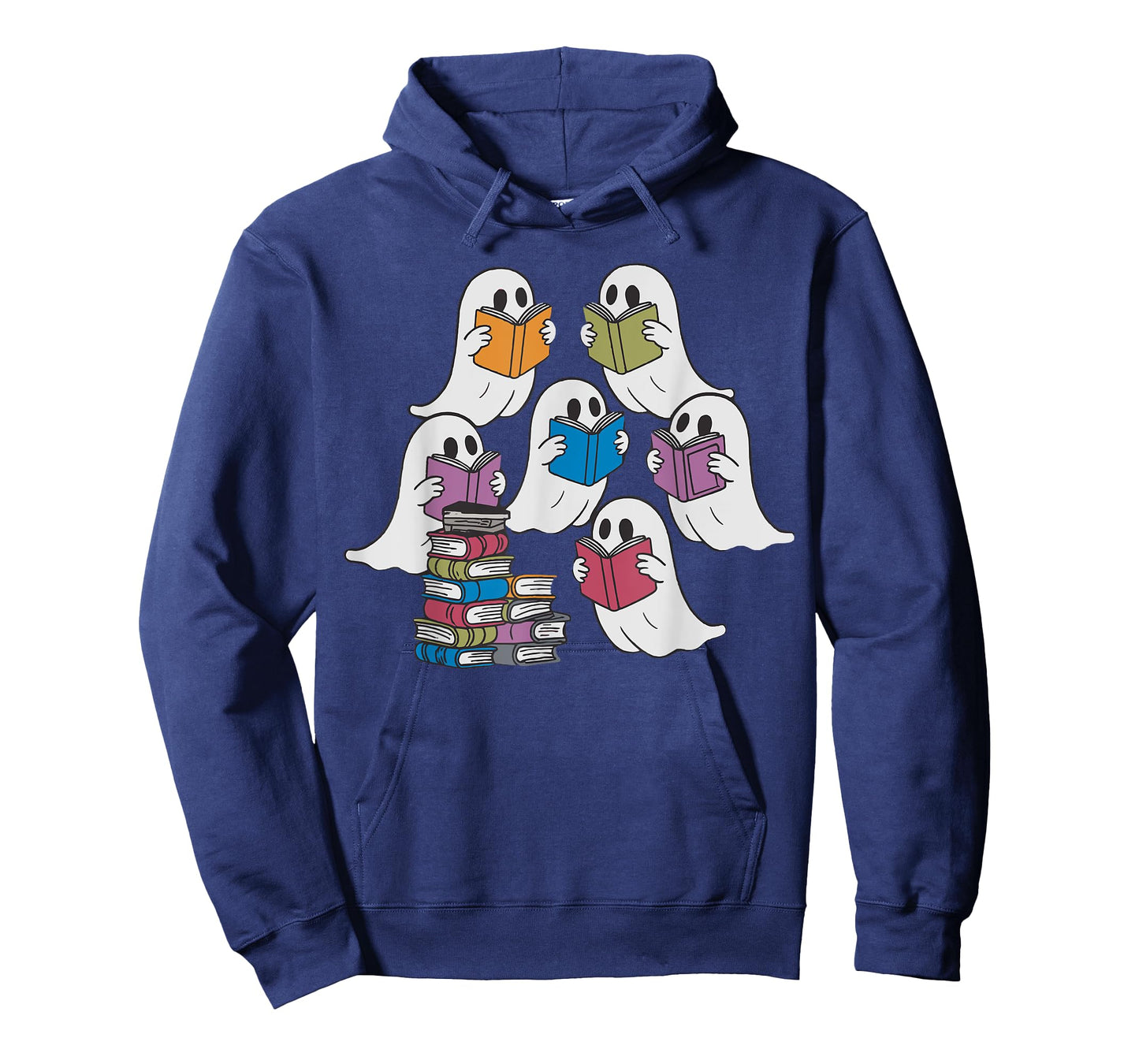Funny Ghost Book Reading Halloween Books Lover Teacher T-Shirt