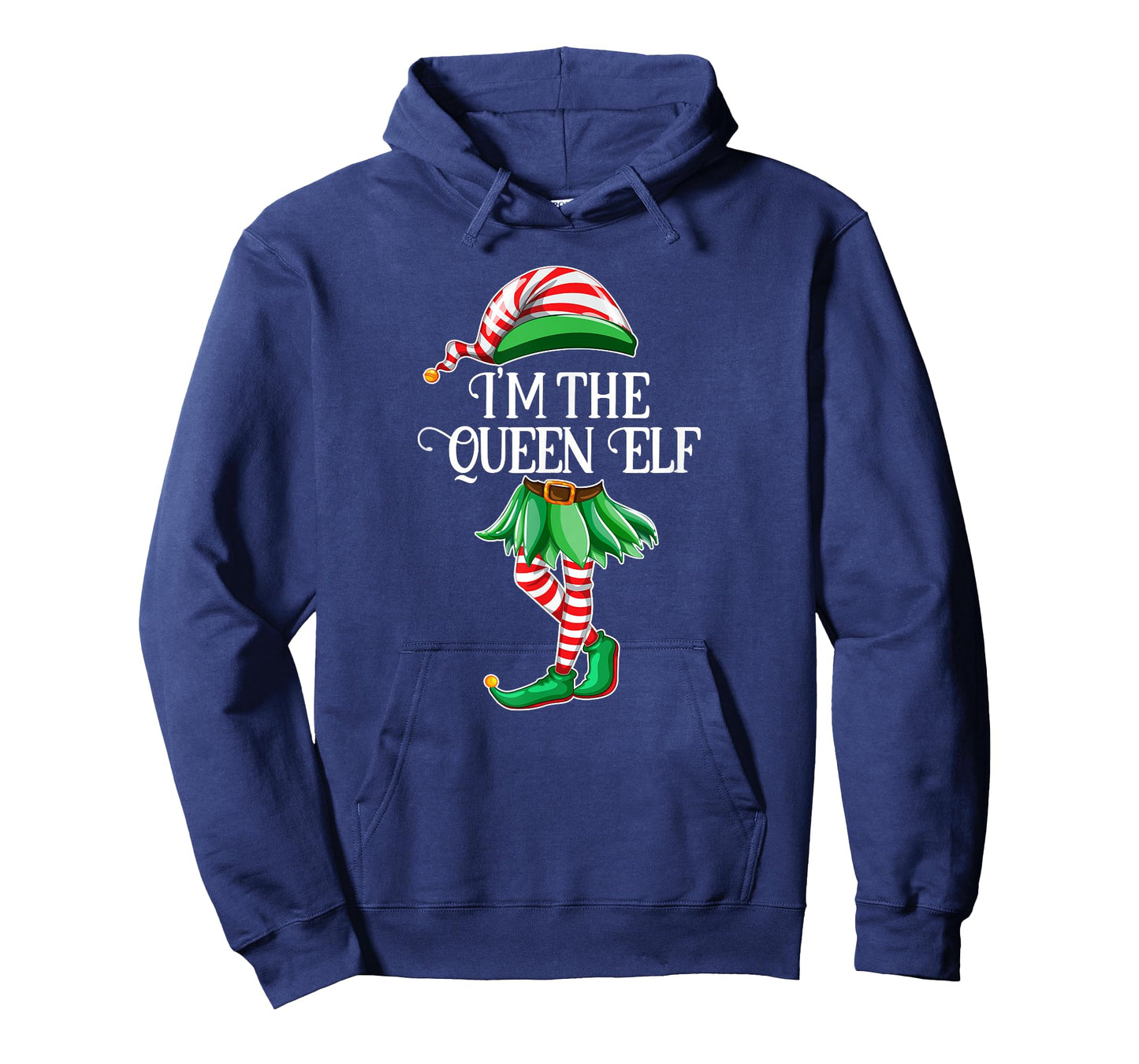I'm the Queen Elf Matching Family Pajamas Christmas Gift T-Shirt