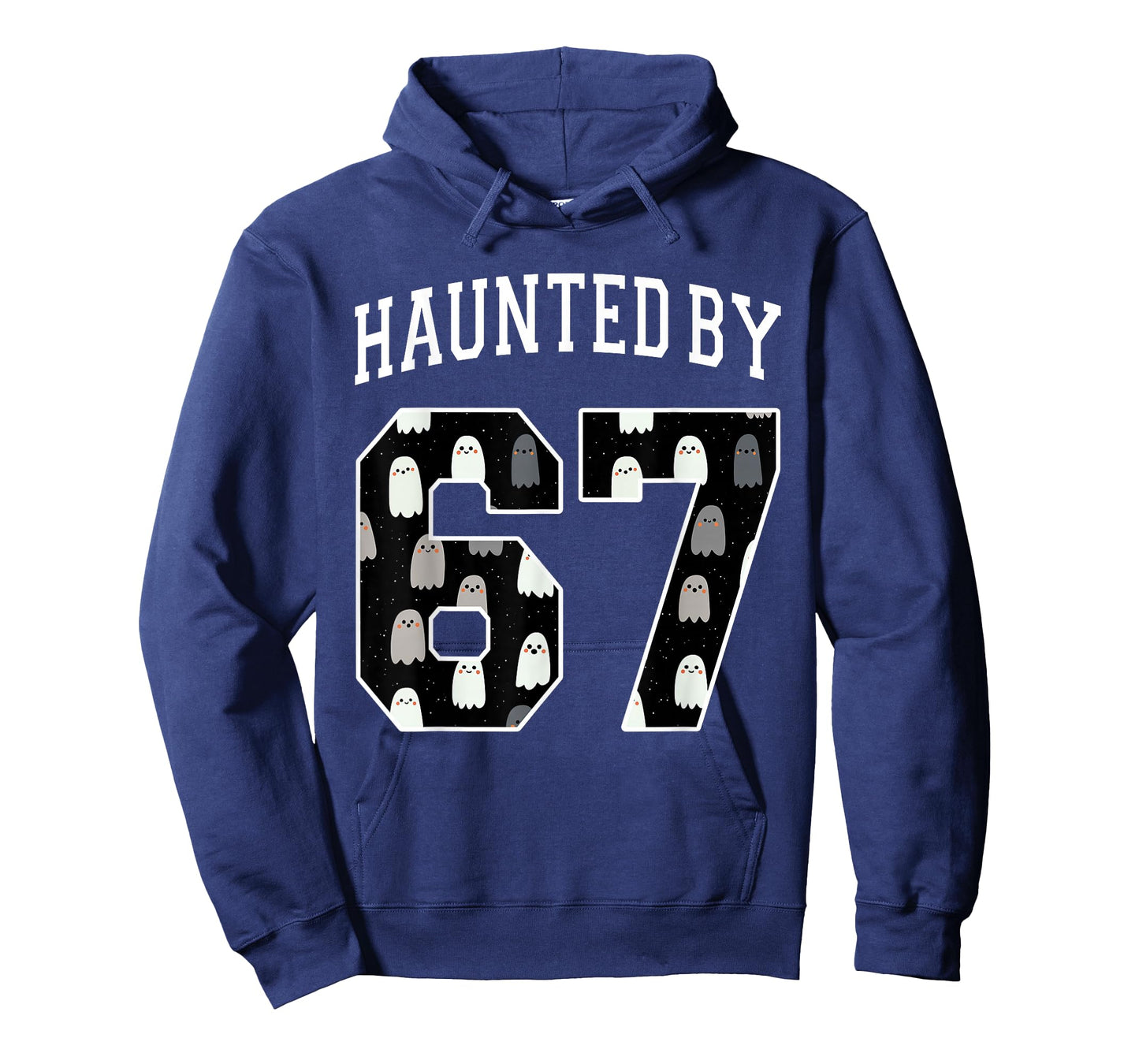 Haunted by 6 7 67 Six Seven Funny Halloween Teacher Mom T-Shirt