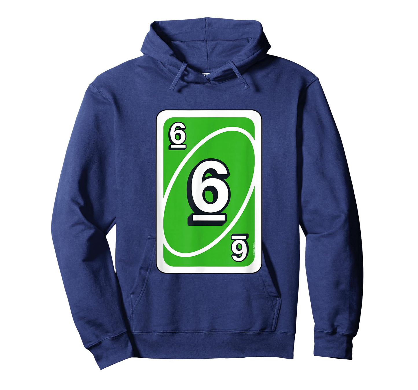 UNO Halloween Green 6" Card T-Shirt