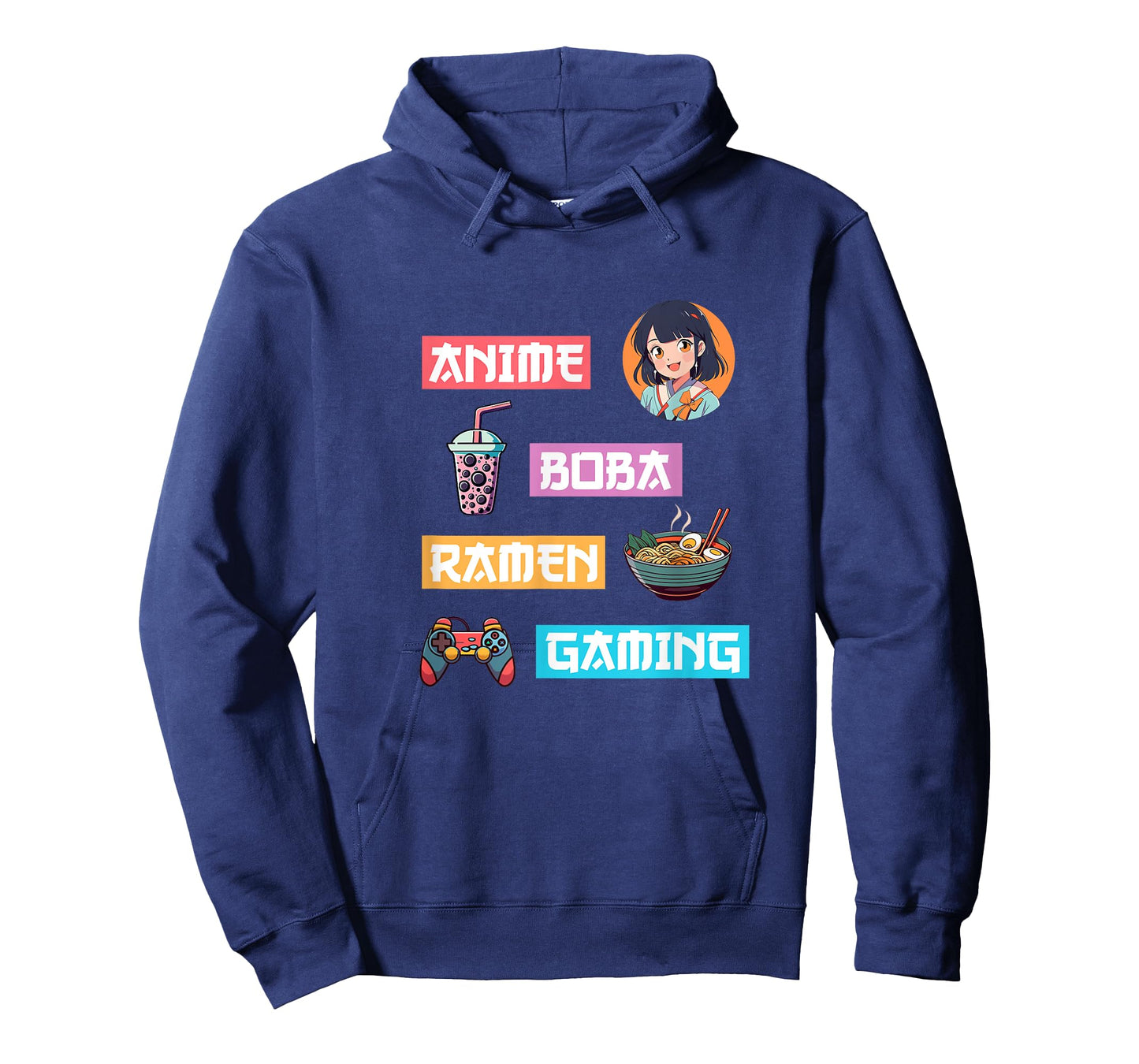 Anime Ramen Boba Gaming - Kawaii Anime Lover Video Gamer Tea T-Shirt