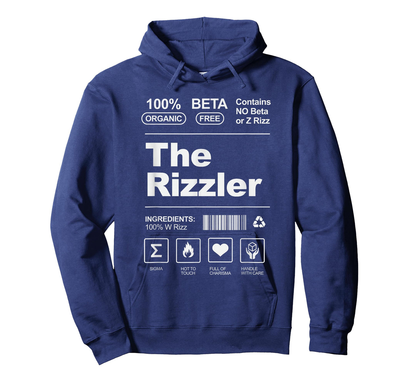 The W Rizzler Package Design For The Rizz God T-Shirt