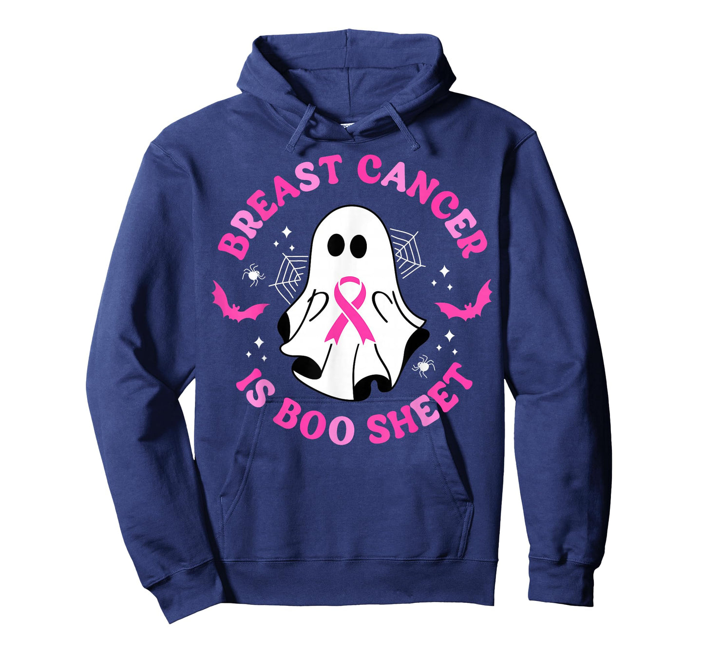 Breast Cancer Is Boo Sheet Awareness Halloween Pink Ghost T-Shirt