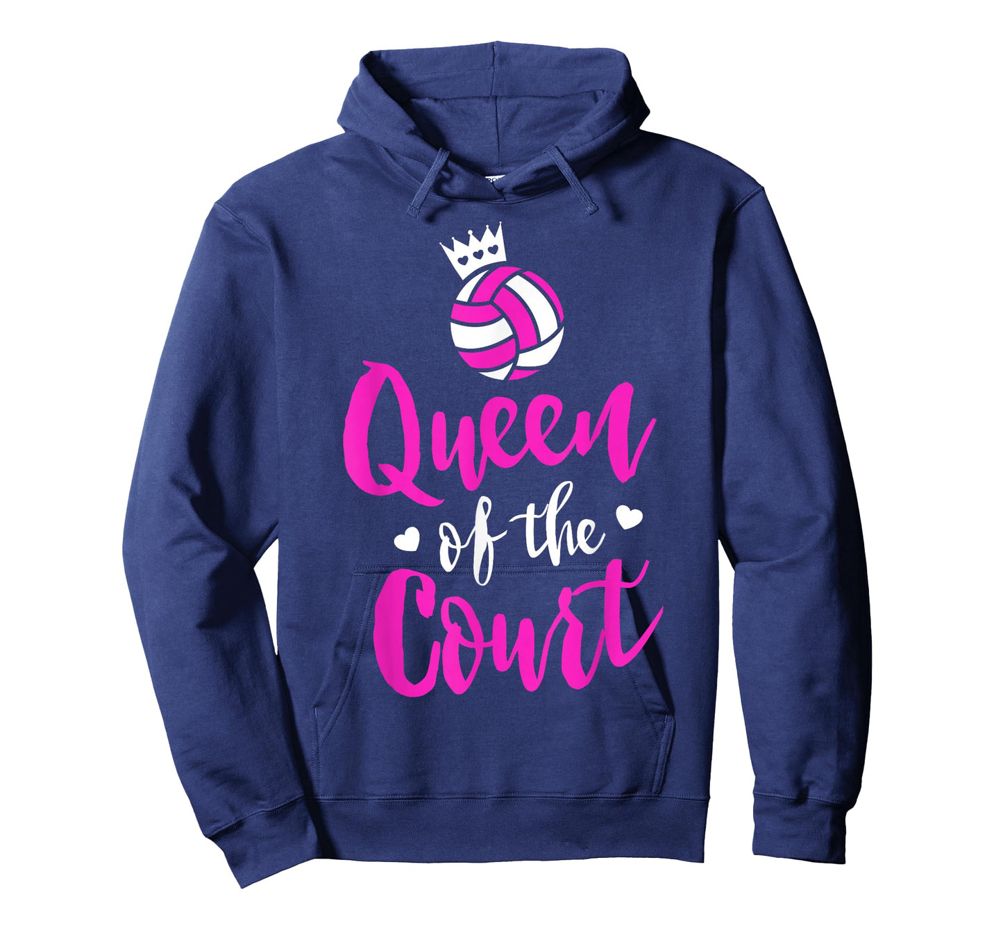 Volleyball Queen Shirt for Girls Cute Player Coach Gift Idea T-Shirt